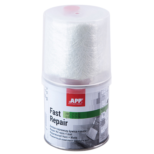 APP Набор для ремонта поверхностей APP Fast Repair с отв. 0,25kg (+ стекловол. 0,36м2) (010702)