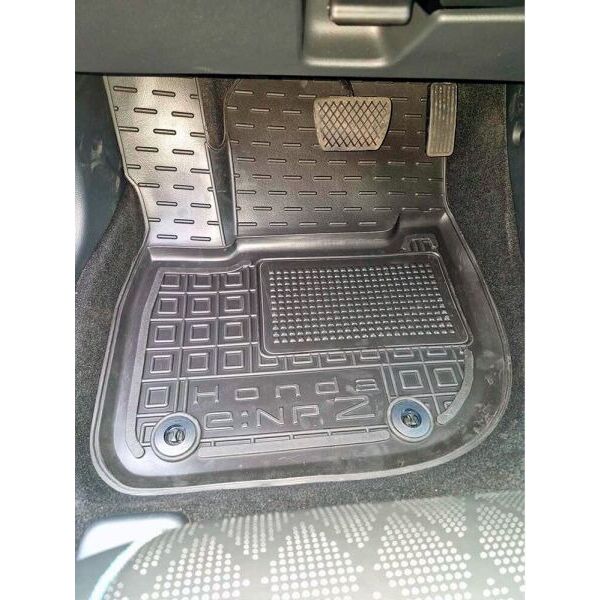 Коврики в салон Honda eNP2 2024- резиновые, чёрные (AVTO-Gumm)